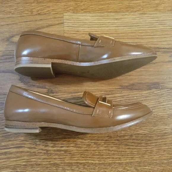 Alfani Womens Ameliaa Loafers Brown or Cognac 5 M - Picture 4 of 6